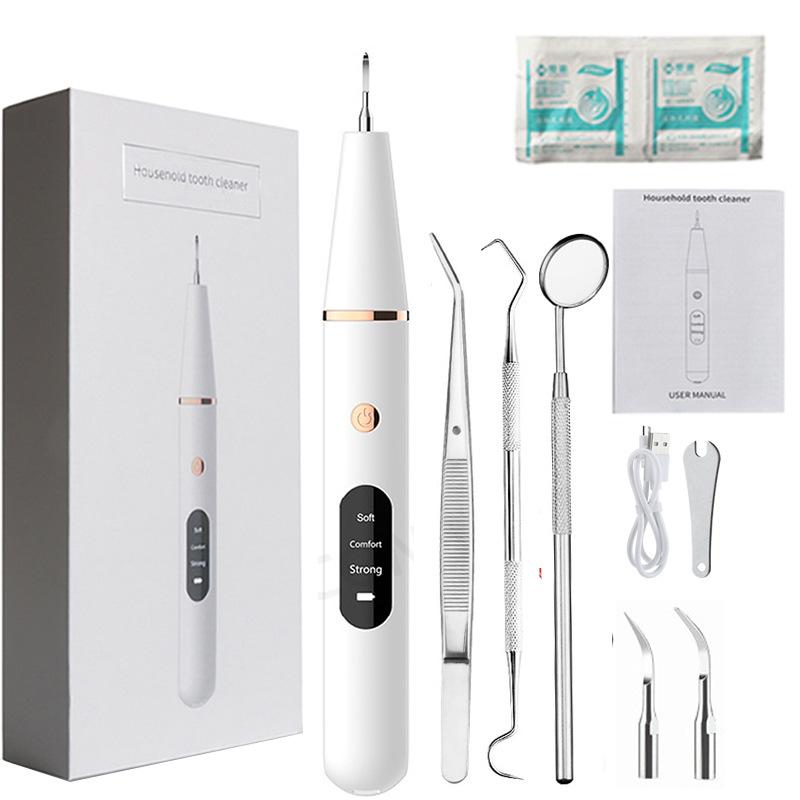 DentClean Pro™ – Removedor Elétrico de Tártaro e Manchas Dentais