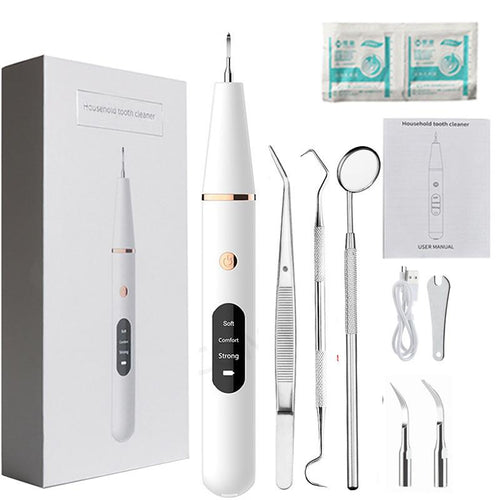 DentClean Pro™ – Removedor Elétrico de Tártaro e Manchas Dentais