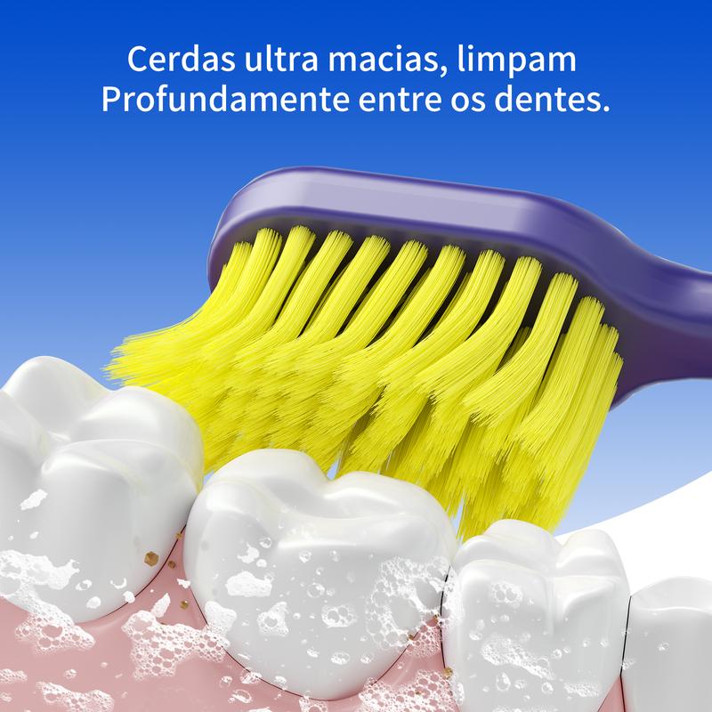 Toyadent™ – Escova Dental com 5.500 Cerdas! (Compre 1 Ganhe 5)